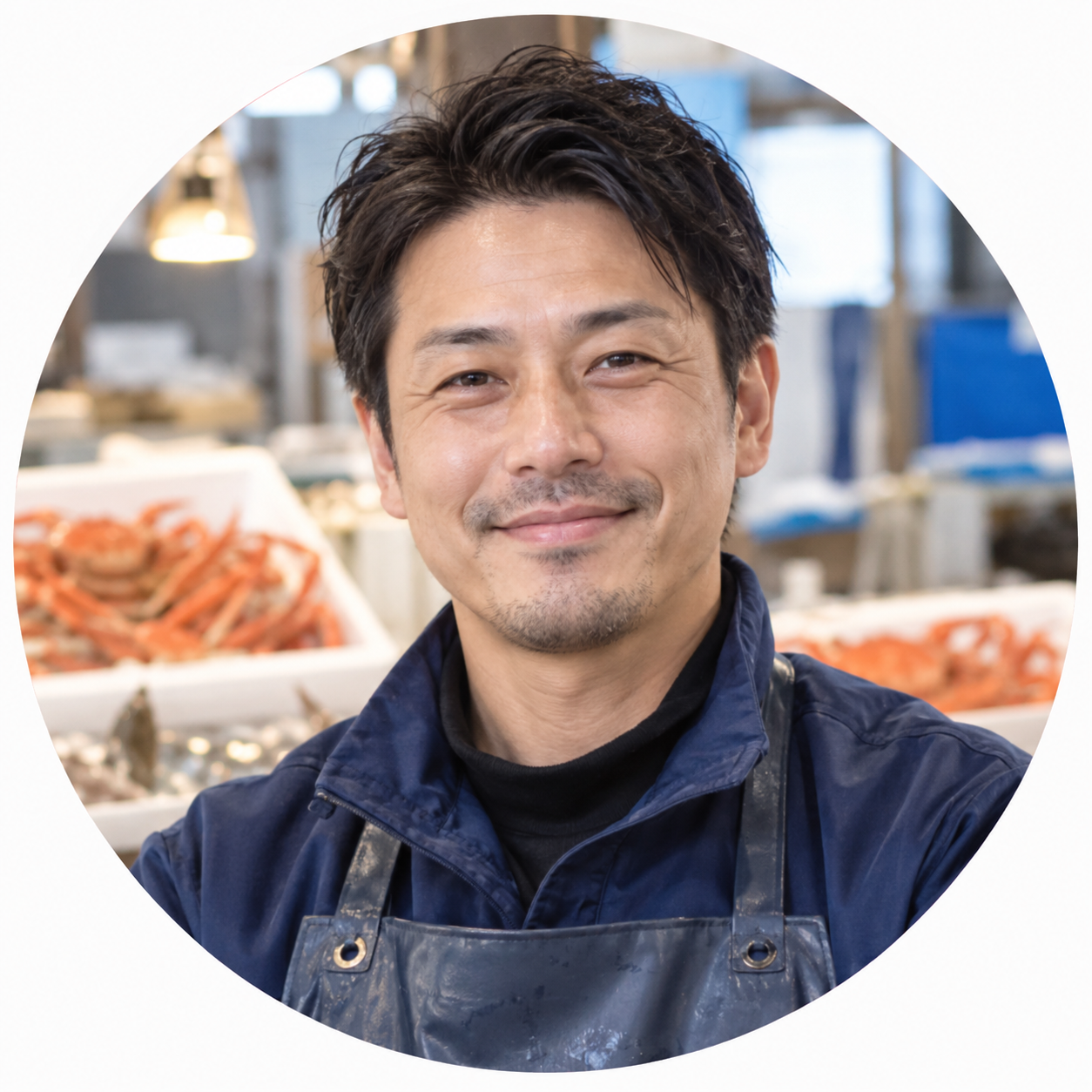カニ店主・北川